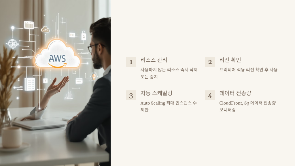 프리티어 초과 방지 팁