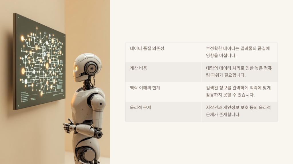 현재 RAG 기술의 한계점