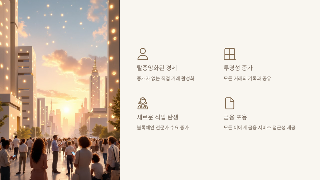 블록체인이 가져올 사회경제적 변화