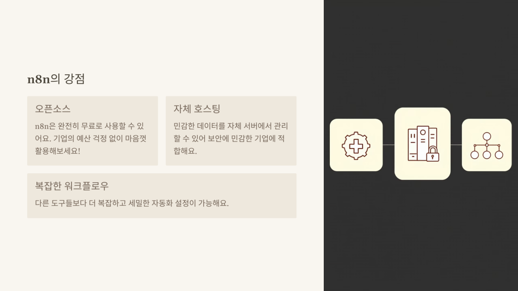 n8n의 강점