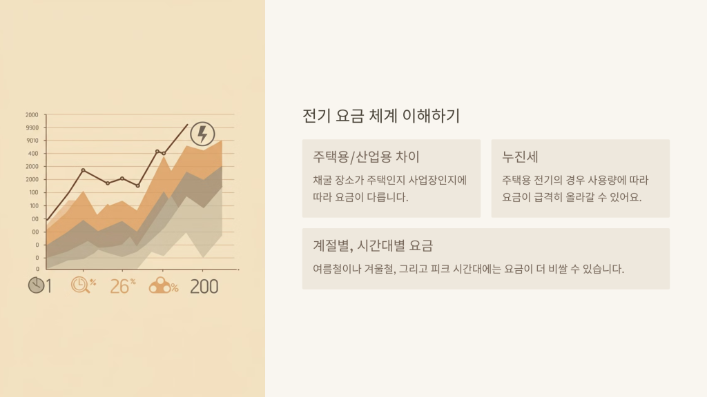 전기 요금 체계 이해하기