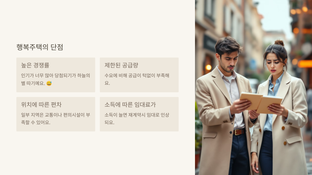 행복주택의 단점