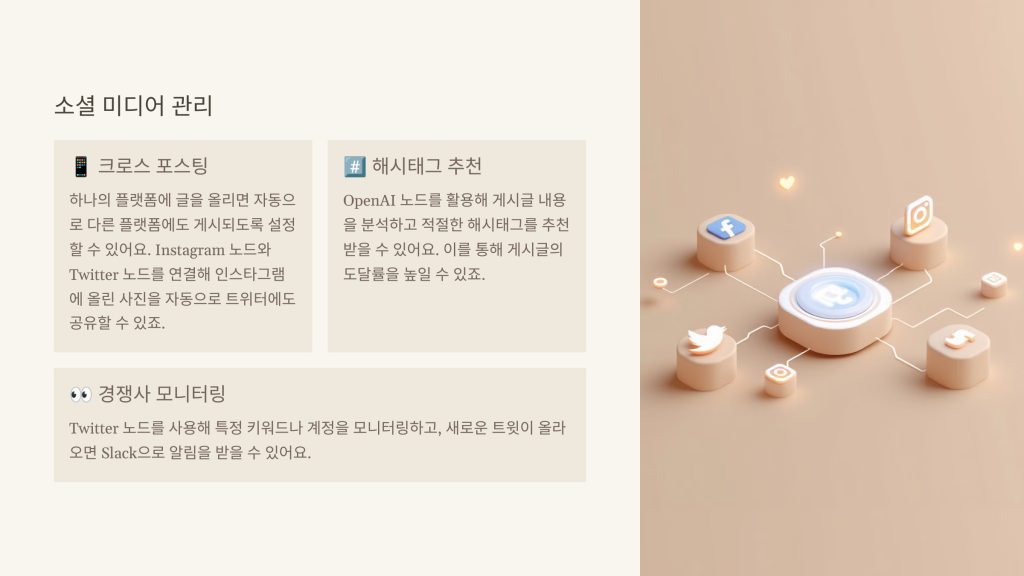 소셜 미디어 관리