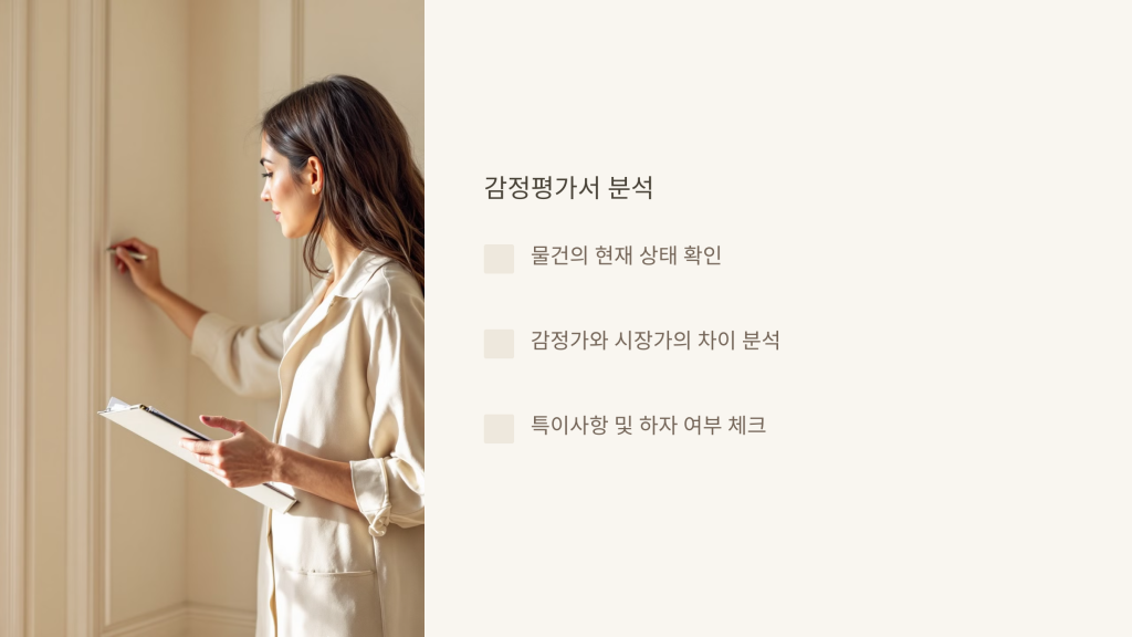 감정평가서 분석