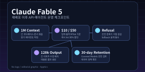 Claude Fable 5 재배포 이후 실무 가이드: 가격·API·거절 처리·보안 체크리스트
